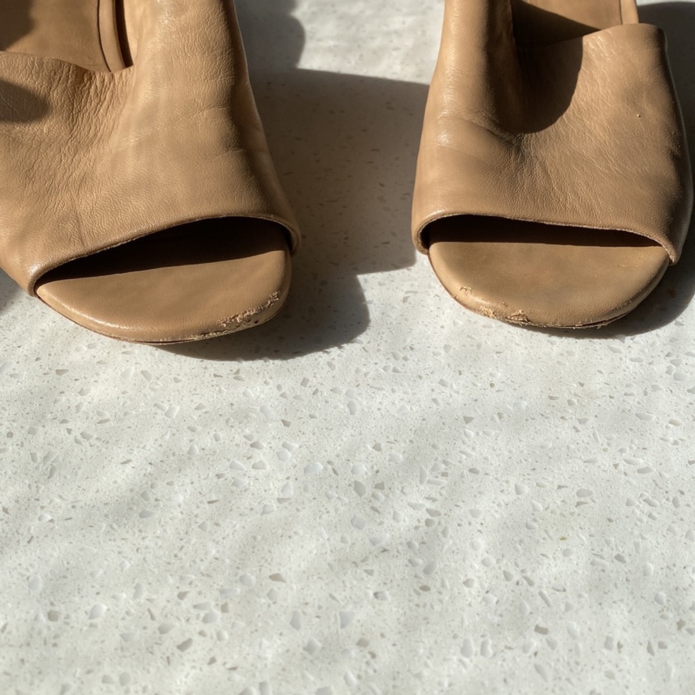 VINCE slip-on‎ leather mules - Picture 7 of 10